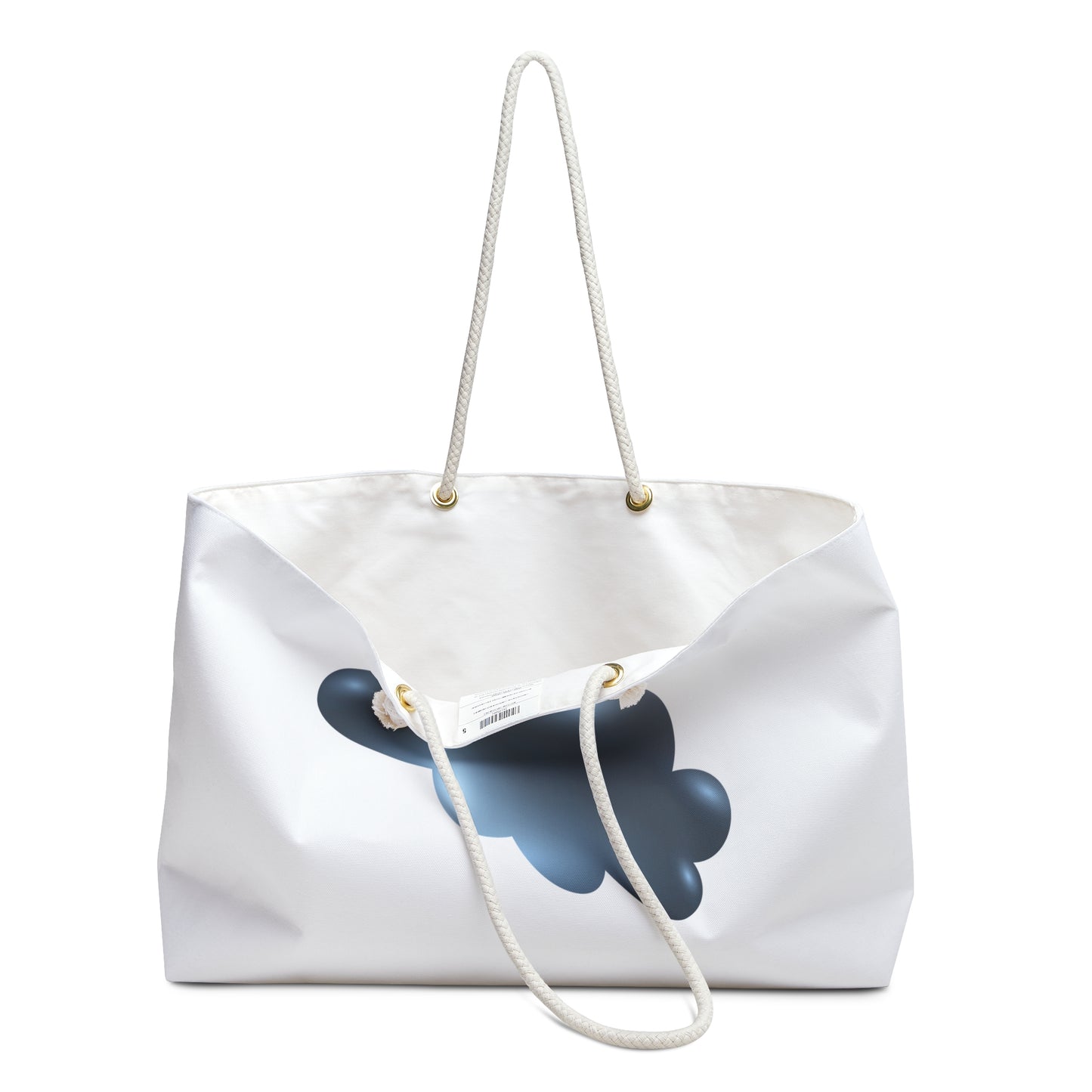 Sleek Cloud Print Weekender Bag | Stylish Travel Tote, Perfect for Beach, Gym, or Weekend Getaway