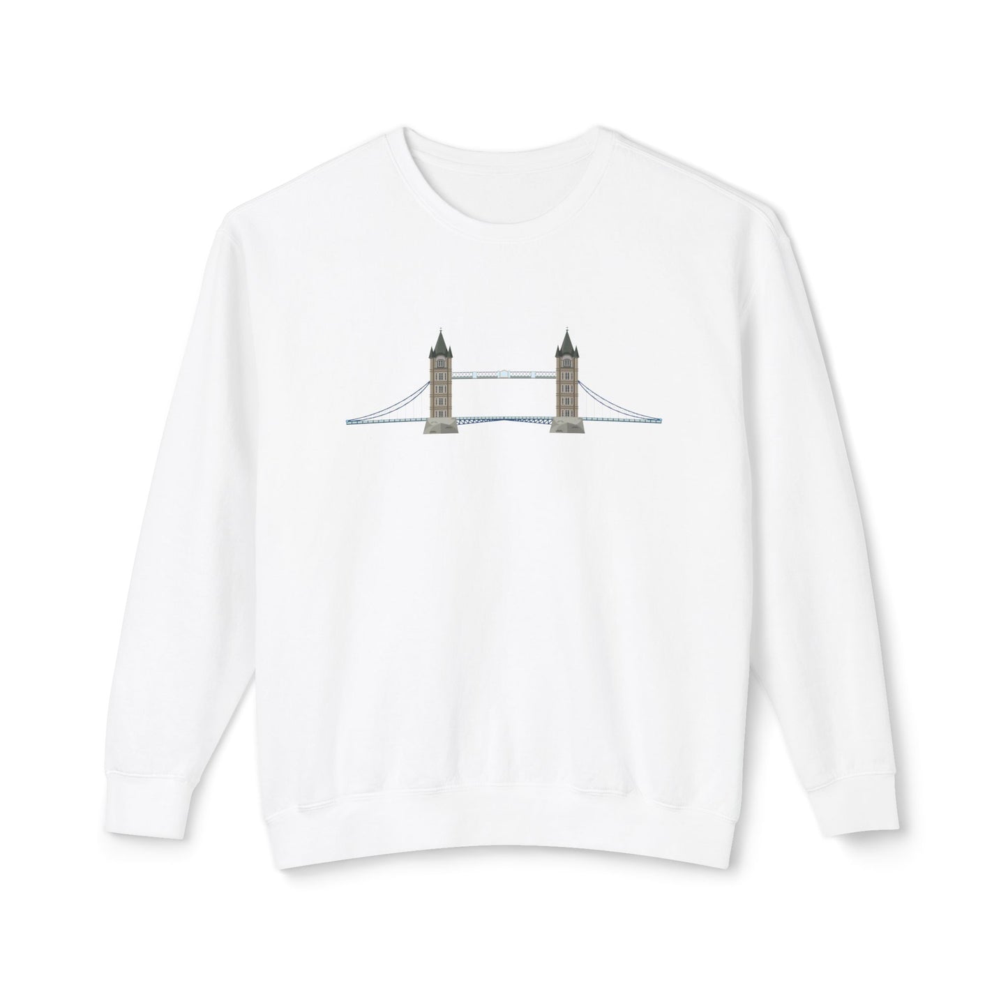 Unisex Lightweight Crewneck Sweatshirt -  London Bridge