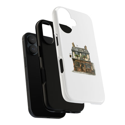 Artistic Phone Case with Cozy Cottage Design