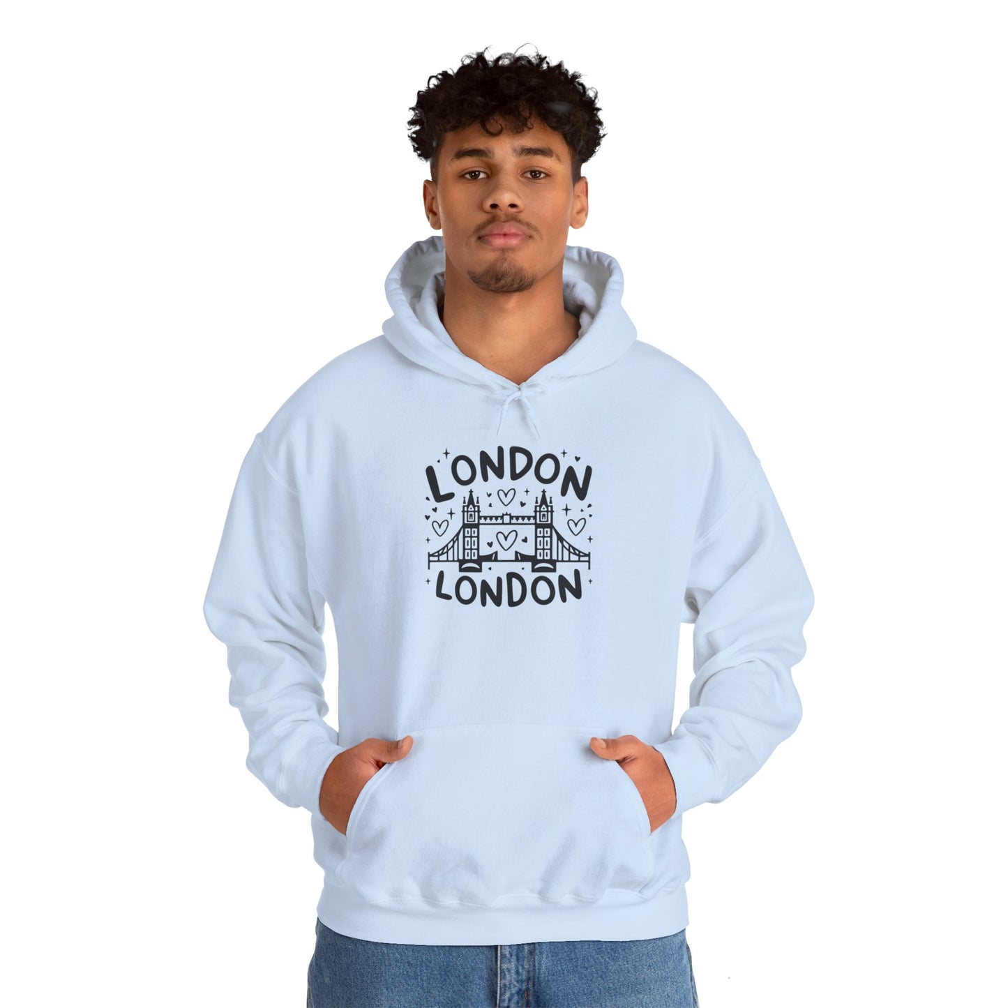 Unisex Heavy Blend™ Hooded Sweatshirt - Cool London Vibes
