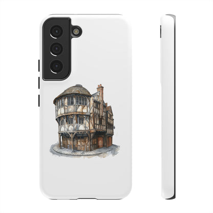 Artistic Phone Case - Tough Cases with Historic Building Design