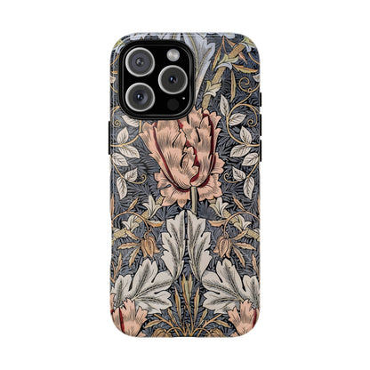Floral Phone Case, Tough Cases for Stylish Protection, Flower Design, Gift for Her, Phone Accessories, Trendy Mobile Covers