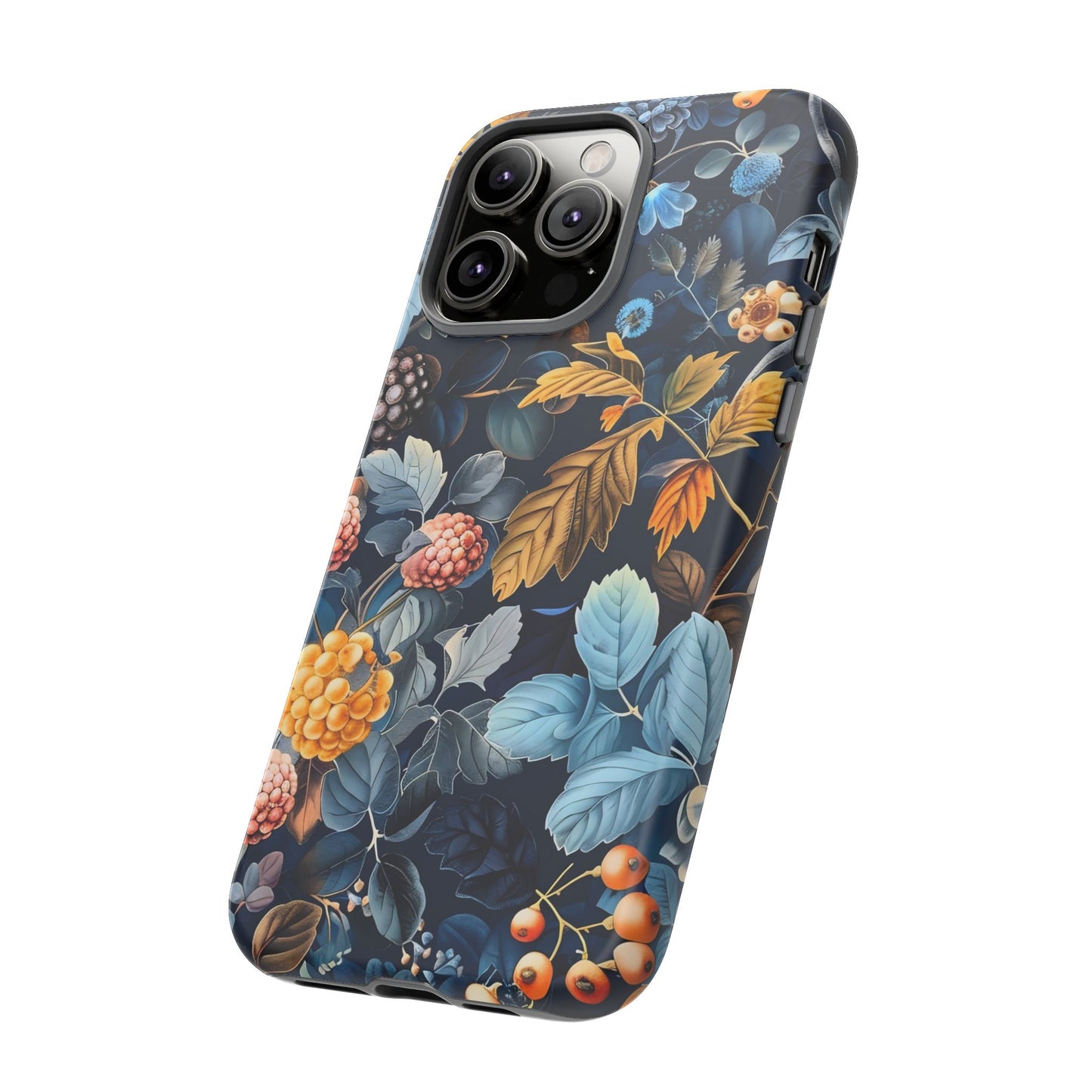 Floral iPhone Case, Tough Phone Cover, Nature-inspired Accessory, Gift for Her, Trendy Protection Case