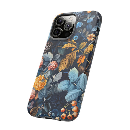 Floral iPhone Case, Tough Phone Cover, Nature-inspired Accessory, Gift for Her, Trendy Protection Case