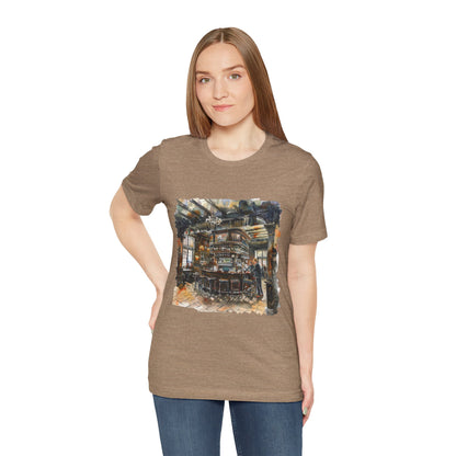 Unisex Jersey Short Sleeve Tee - The Local Spot - Authentic British Pub Vibes