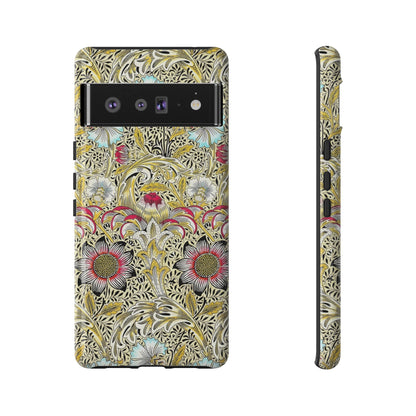 Floral Phone Case - Tough Cases, Floral Design, Stylish, Protective, Unique Gift for Her, Phone Accessories