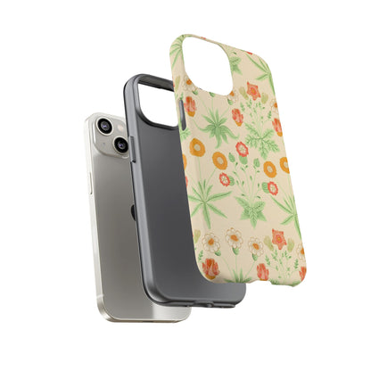 Floral Tough Cases | Stylish Phone Cover, Durable Protective Case, Gift for Her, Spring Accessories, Nature Lover
