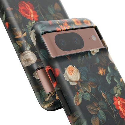 Floral Phone Case | Tough Cases with Elegant Design | Gift for Her, Mother's Day, Birthdays, Personalized, Trendy Tech Accessories
