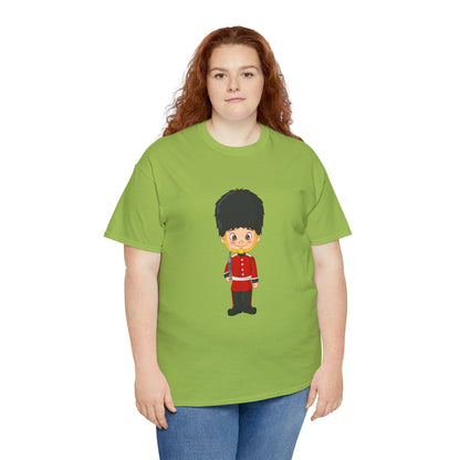 Red Jacket - Bodmin Keep Aesthetic Unisex Heavy Cotton T-Shirt