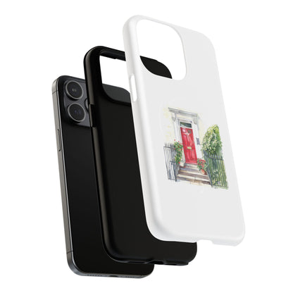 Charming Red Door Tough Magnetic Case - Custom Phone Cover, Gift for Home Lovers, Holiday Presents, Unique Decor