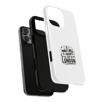 London Dream Tough Magnetic Phone Case, Chic Phone Cover, Ideal Gift for London Lovers, Functional Phone Accessory, Stylish Tech Gear
