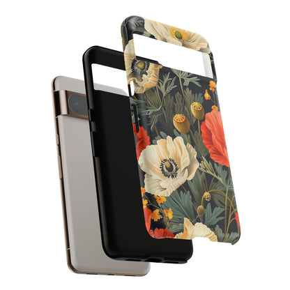 Floral Phone Case - Tough Cases with Vibrant Garden Design, Phone Accessory, Gift for Her, Spring Style, Nature Lover