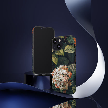 Floral Phone Case - Tough Cases, Nature Lover Gift, Floral Design, Botanical Phone Cover, Stylish Cellphone Accessory, Mother's Day Gift