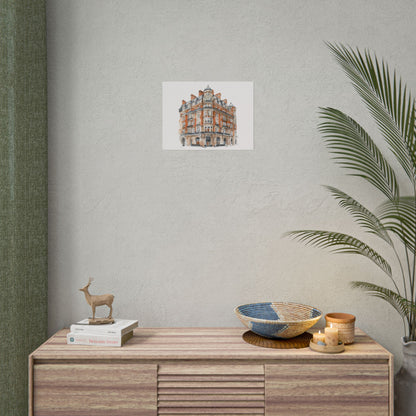 Elegant Architectural Rolled Posters, Art Prints for Home Decor, Gift for Housewarming, Wall Art for Living Room, Unique Art Decor