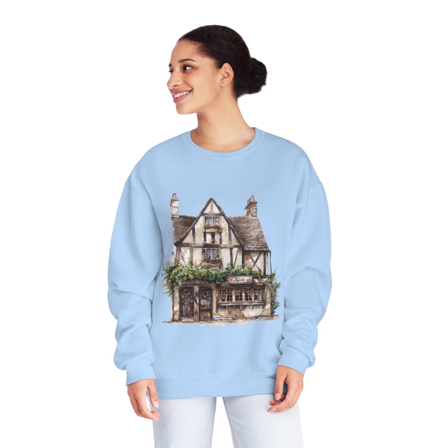 Unisex NuBlend® Crewneck Sweatshirt - The Classic English Countryside Home