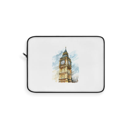 Stylish Big Ben Laptop Sleeve | Travel Accessory, Unique Gift for Students, Home Office Decor, Tech Organizer, Anniversary Gift