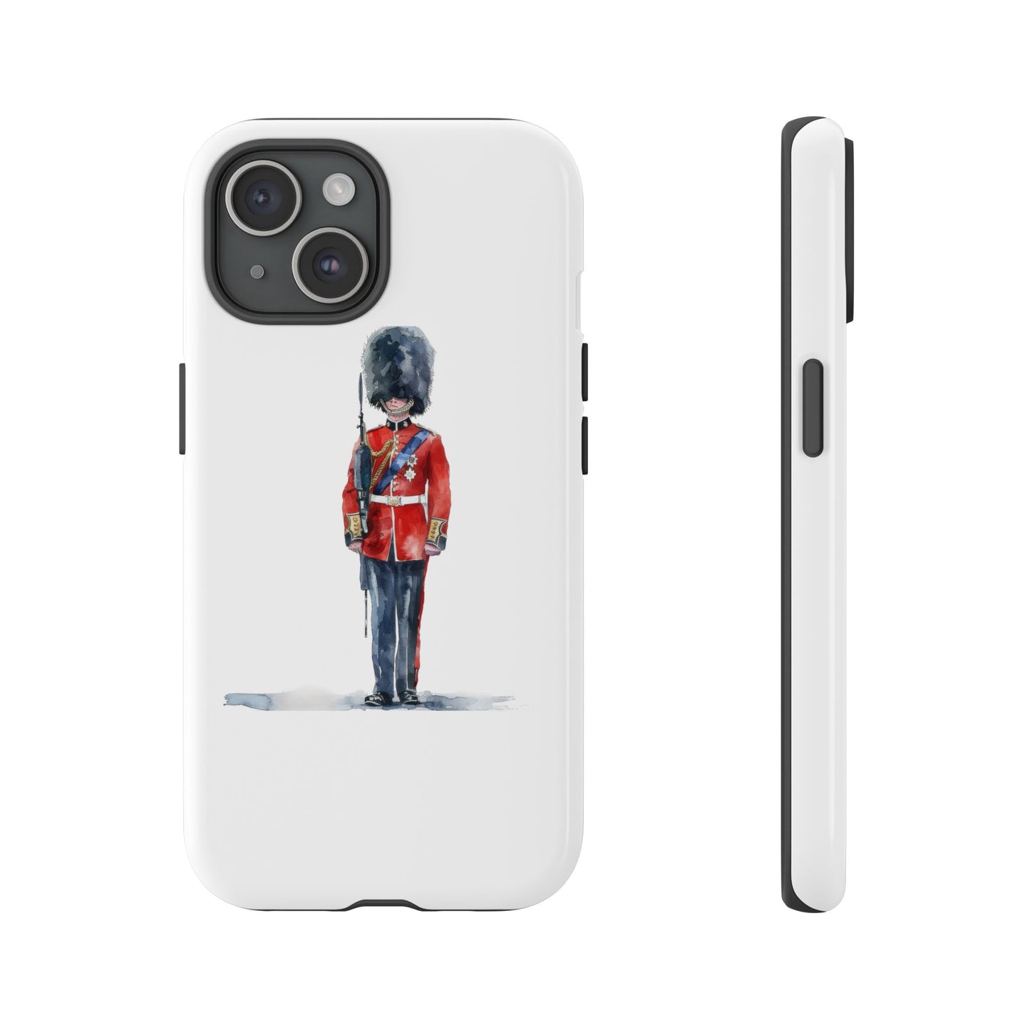 British Royal Guard Phone Case - Tough Cases, Unique Phone Cover, Gift for Her, Cute Accessory, British Soldier Design