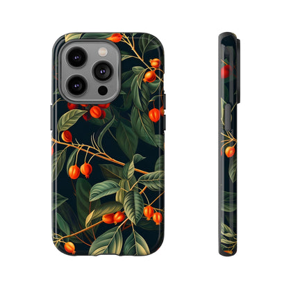 Tough Cases, Floral Phone Case, Nature-Inspired Tech, Unique Gift, Phone Accessory, Botanical Design, Fall Vibes