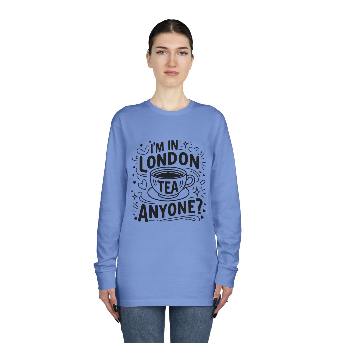 Long Sleeve Crewneck Tee - London's Nostalgic Tea