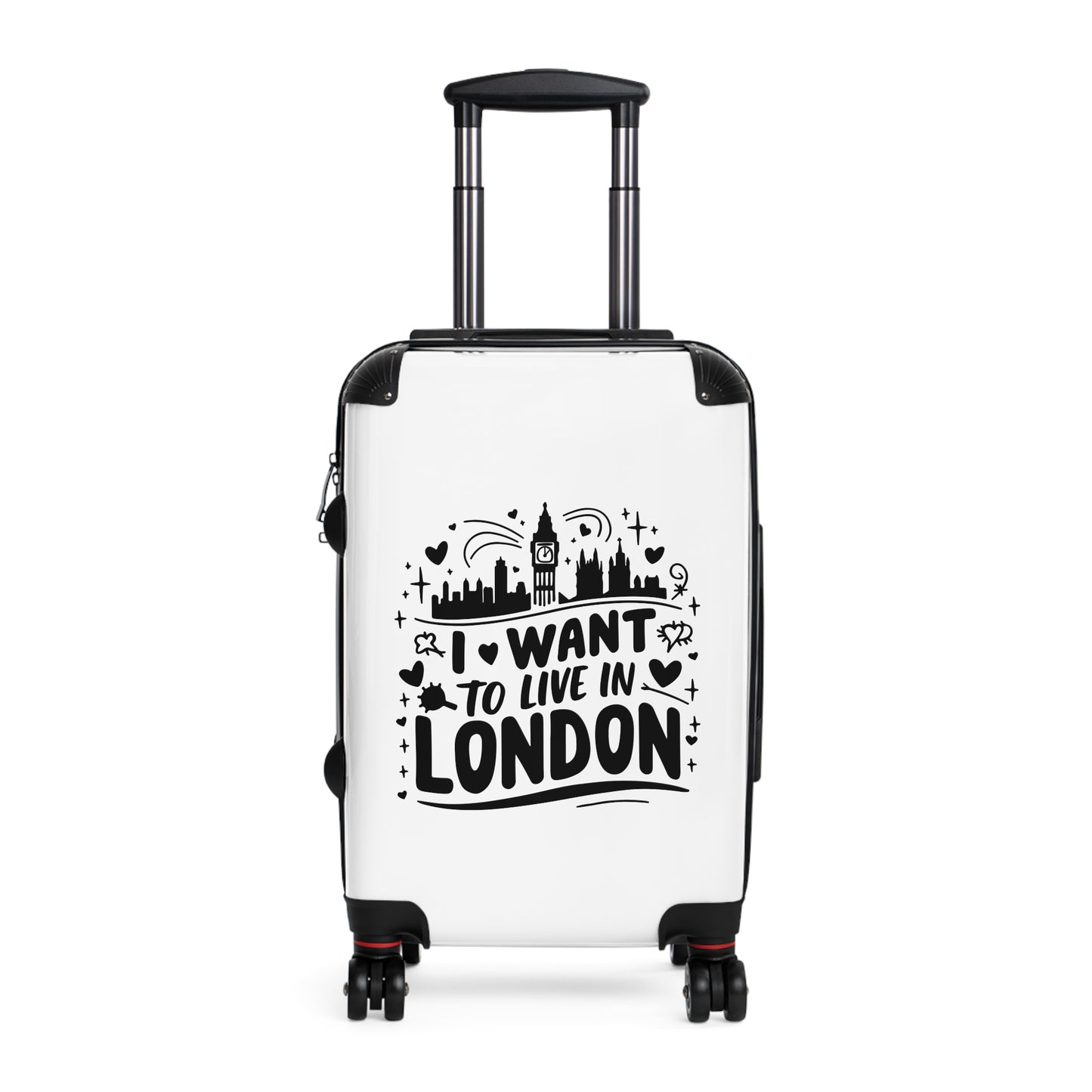 I want to live in London - Suitcase