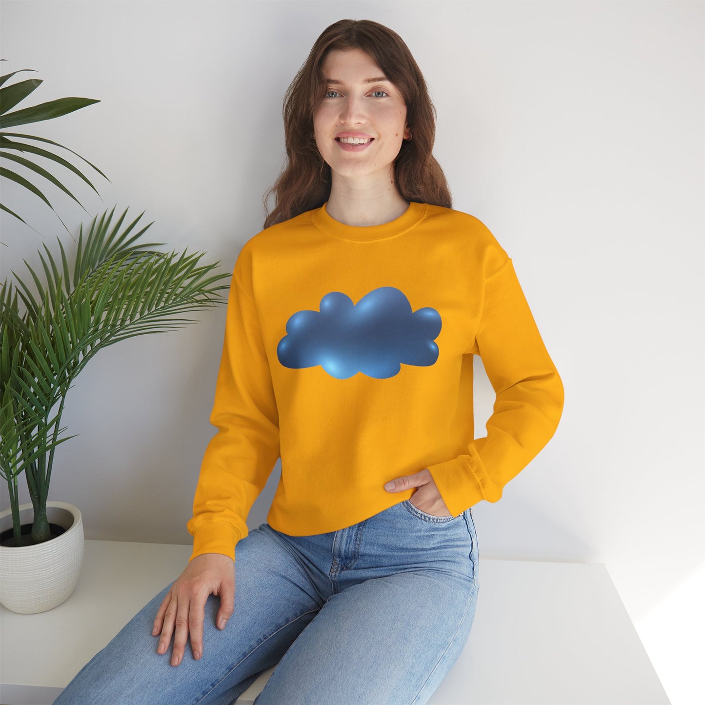 Unisex Heavy Blend™ Crewneck Sweatshirt - Serene Cloudscape