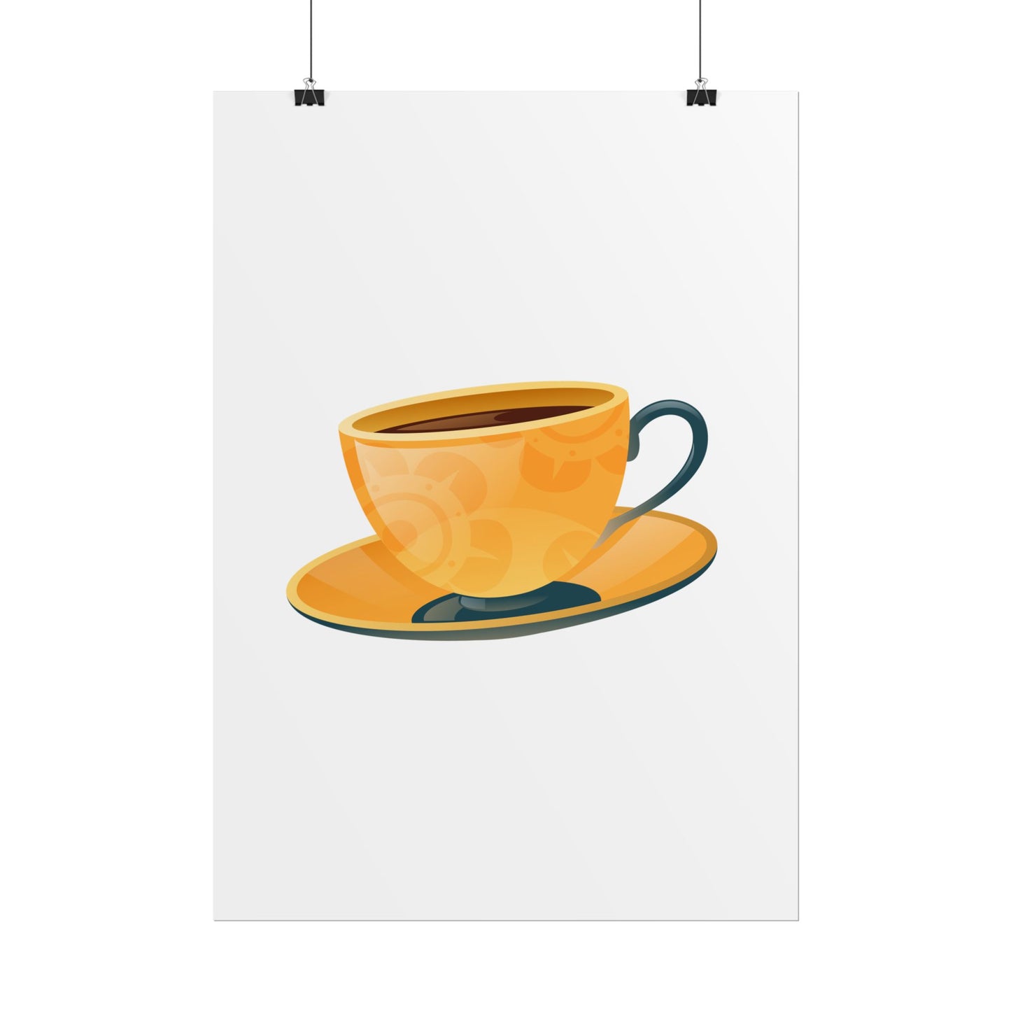 Coffee Lovers Rolled Posters, Cute Coffee Art, Kitchen Decor, Coffee Shop Print, Gift for Coffee Enthusiasts
