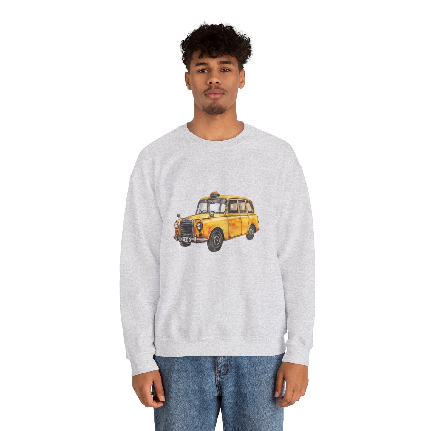 Unisex Heavy Blend™ Crewneck Sweatshirt Classy - British Vintage Car