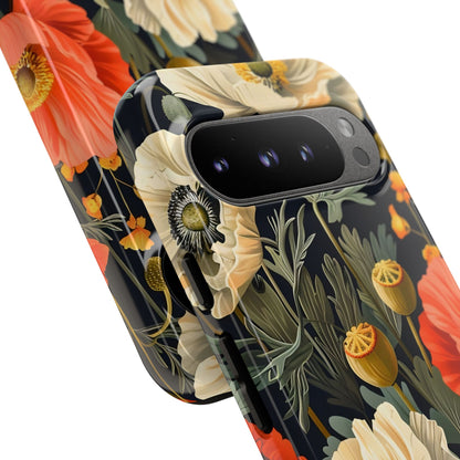 Floral Phone Case - Tough Cases with Vibrant Garden Design, Phone Accessory, Gift for Her, Spring Style, Nature Lover