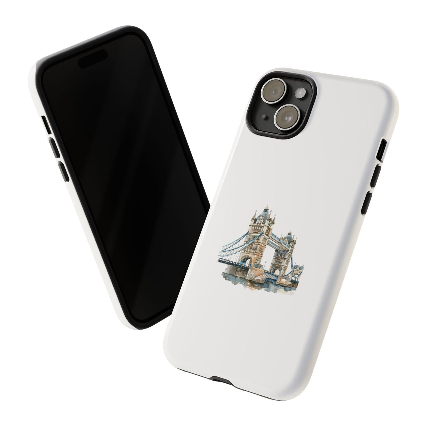 Watercolor London Bridge Phone Case - Tough and Stylish Protective Cover