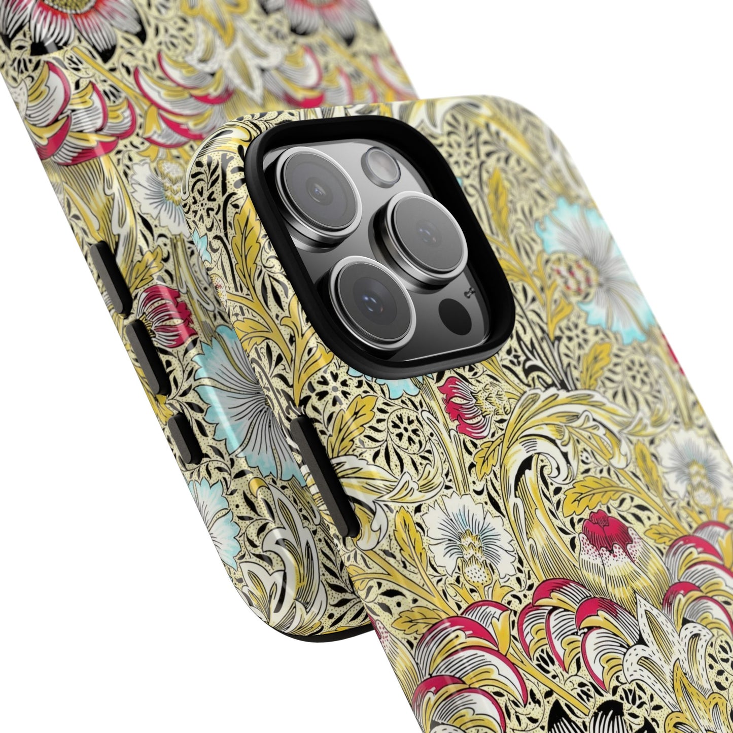 Floral Phone Case - Tough Cases, Floral Design, Stylish, Protective, Unique Gift for Her, Phone Accessories