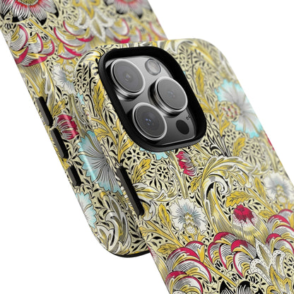 Floral Phone Case - Tough Cases, Floral Design, Stylish, Protective, Unique Gift for Her, Phone Accessories