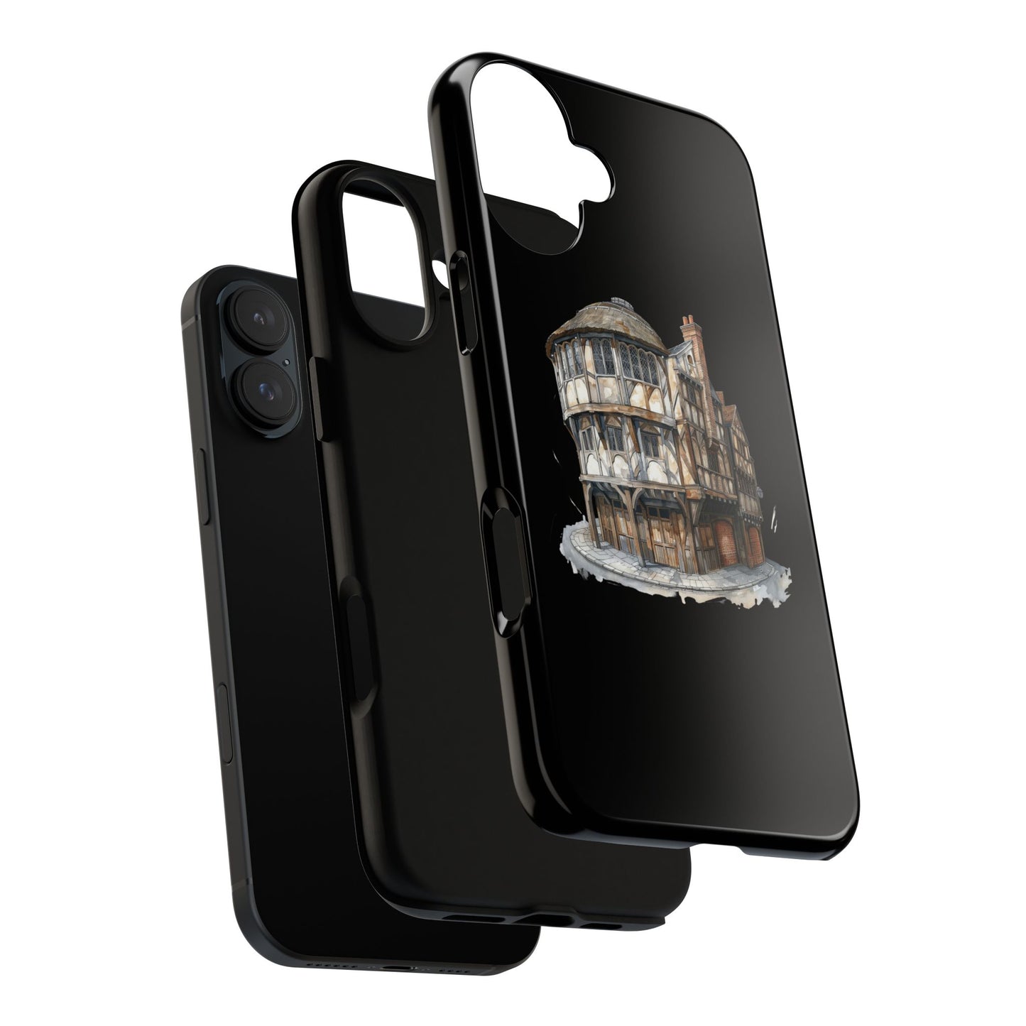 Stylish Phone Case featuring Unique Building Design, Art Lover Gift, Durable Phone Cover, Trendy Gadget Accessory, Unique Gift for Her