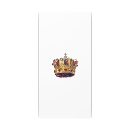 Crown Art Print, Royal Wall Decor, Matched for Home or Office, Gift for Art Lovers, Unique Royalty Artwork