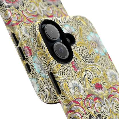 Floral Phone Case - Tough Cases, Floral Design, Stylish, Protective, Unique Gift for Her, Phone Accessories