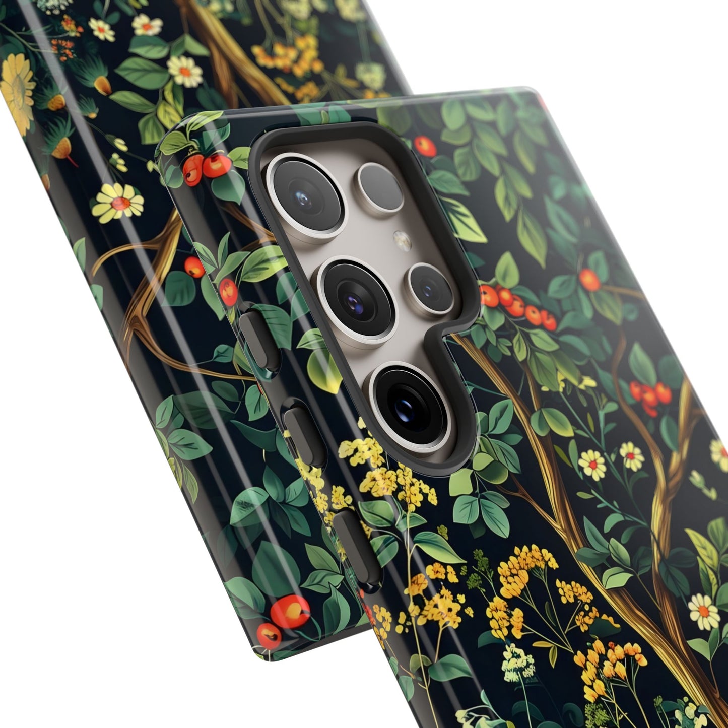 Floral Phone Case - Tough Cases, Colorful Nature Design, Gift for Flower Lovers, Phone Accessory, Unique Cell Phone Cover