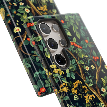 Floral Phone Case - Tough Cases, Colorful Nature Design, Gift for Flower Lovers, Phone Accessory, Unique Cell Phone Cover