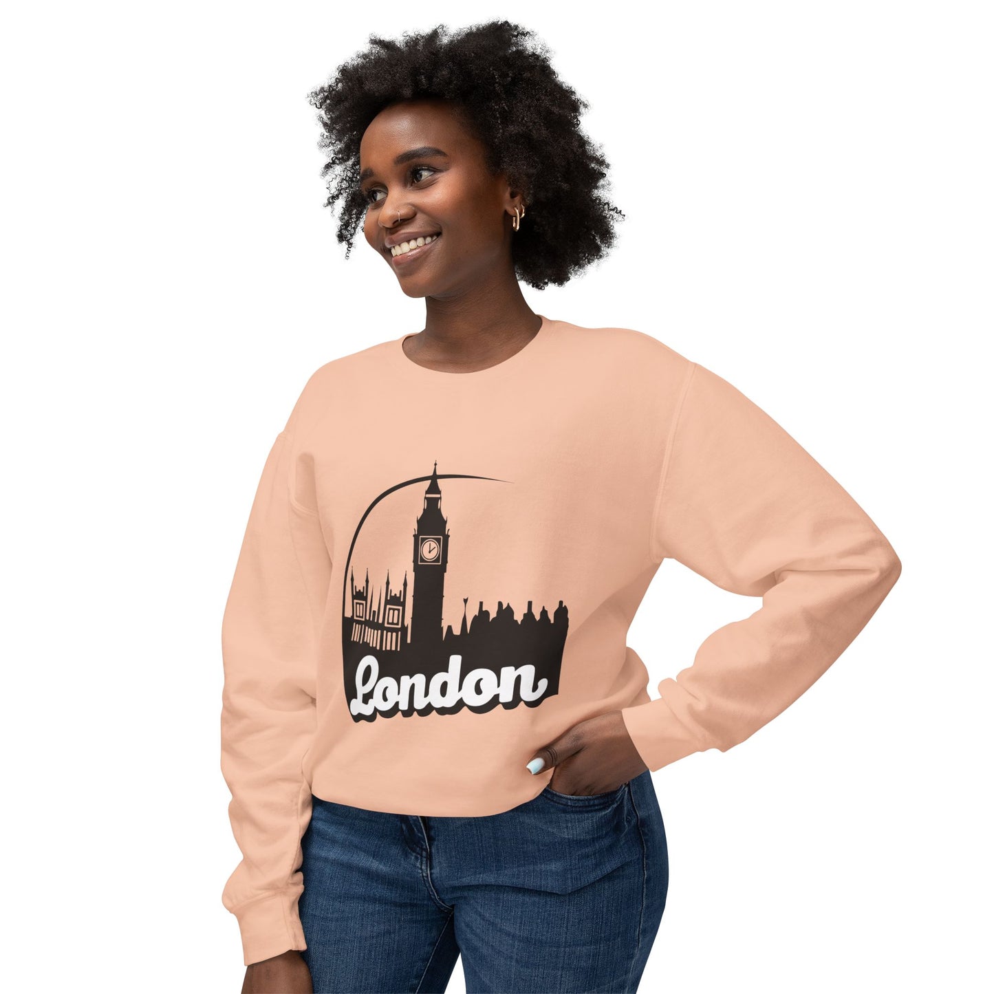 Unisex Lightweight Crewneck Sweatshirt - Relaxing London