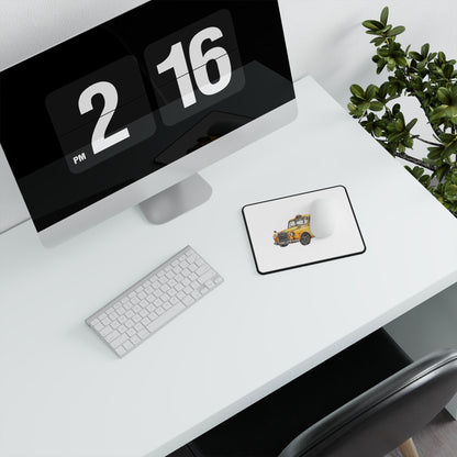 Yellow Taxi Non-Slip Gaming Mouse Pad, Perfect Desk Accessory for Gamers, Unique Gift for Birthdays, Christmas, Home Office Decor