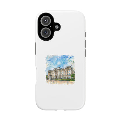 Artistic Phone Case - Watercolor Architecture Design