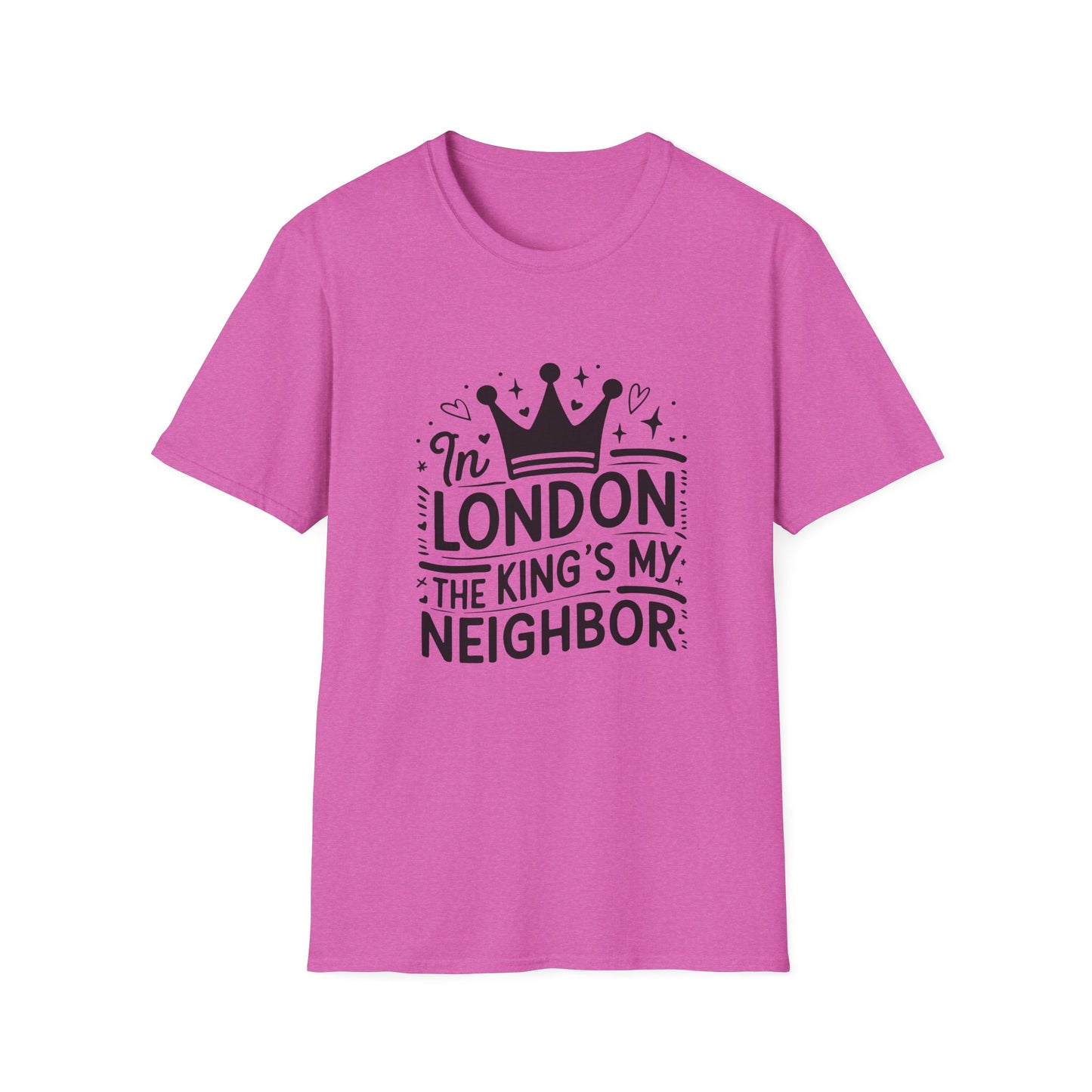 In London's The Kings My Neighbour Unisex Softstyle T-Shirt