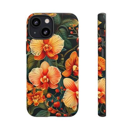 Floral Phone Case - Tough Cases, Protective Cover, Gift for Her, Smartphone Accessory, Floral Design, Nature-Inspired