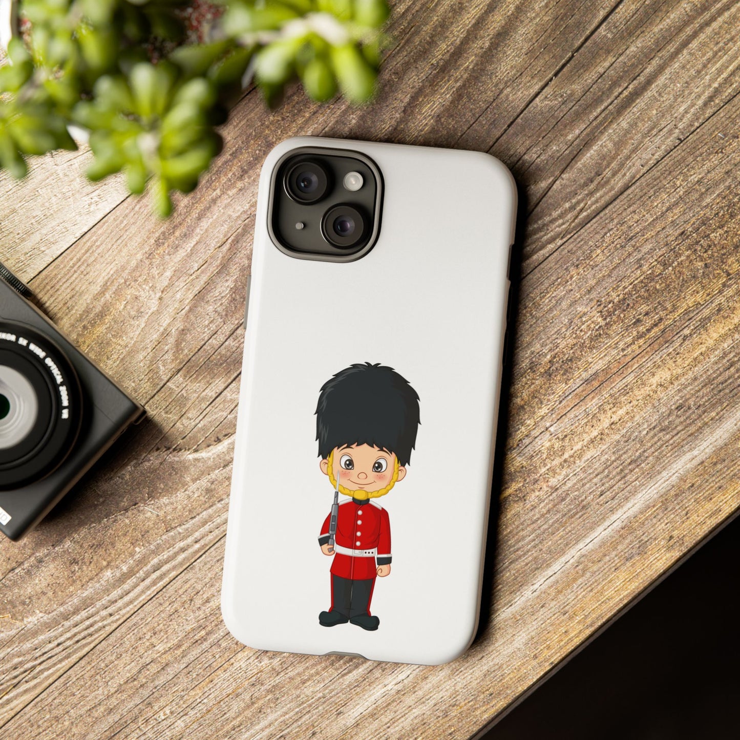 Cute Guard Phone Case - Fun Design for Kids & Adults