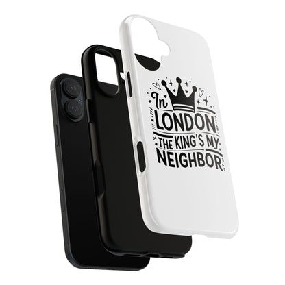 London's Neighbour Phone Case | Royalty Design for Travelers, Gifts for Friends, British Souvenir, Phone Accessory, Stylish Protection