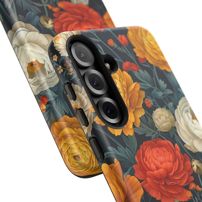 Floral Tough Case for Phones | Durable Floral Phone Cover, Boho Chic, Unique Gift for Her, Phone Protection, Flower Design