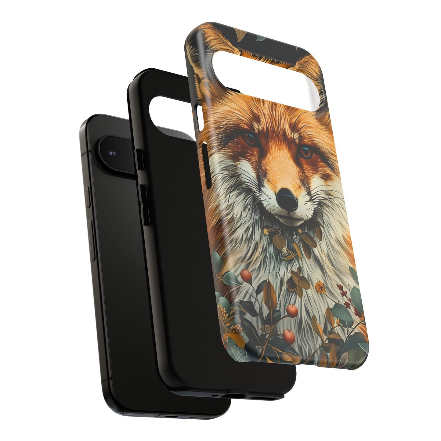 Fox Design Tough Phone Case - Nature Lover's Gift, Wildlife Accessory, Stylish Protection, Eco-Friendly Mobile Cover