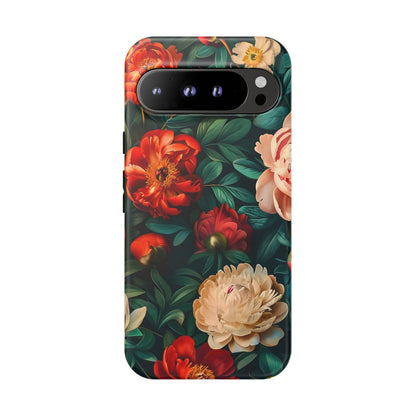 Floral Phone Case - Tough Cases, Vibrant Protection, Gift for Her, Cute Floral Design, Trendy Accessory, Perfect for Spring