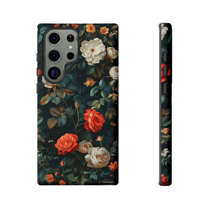 Floral Phone Case | Tough Cases with Elegant Design | Gift for Her, Mother's Day, Birthdays, Personalized, Trendy Tech Accessories