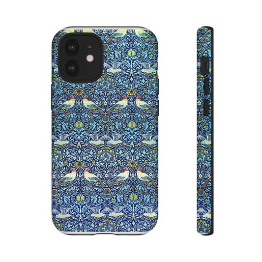 Colorful Phone Case with Bird Design, Tough Cases, Nature Lover Gift, Stylish Phone Accessory, Spring Decor, Birdwatcher Essential