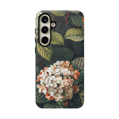 Floral Phone Case - Tough Cases, Nature Lover Gift, Floral Design, Botanical Phone Cover, Stylish Cellphone Accessory, Mother's Day Gift