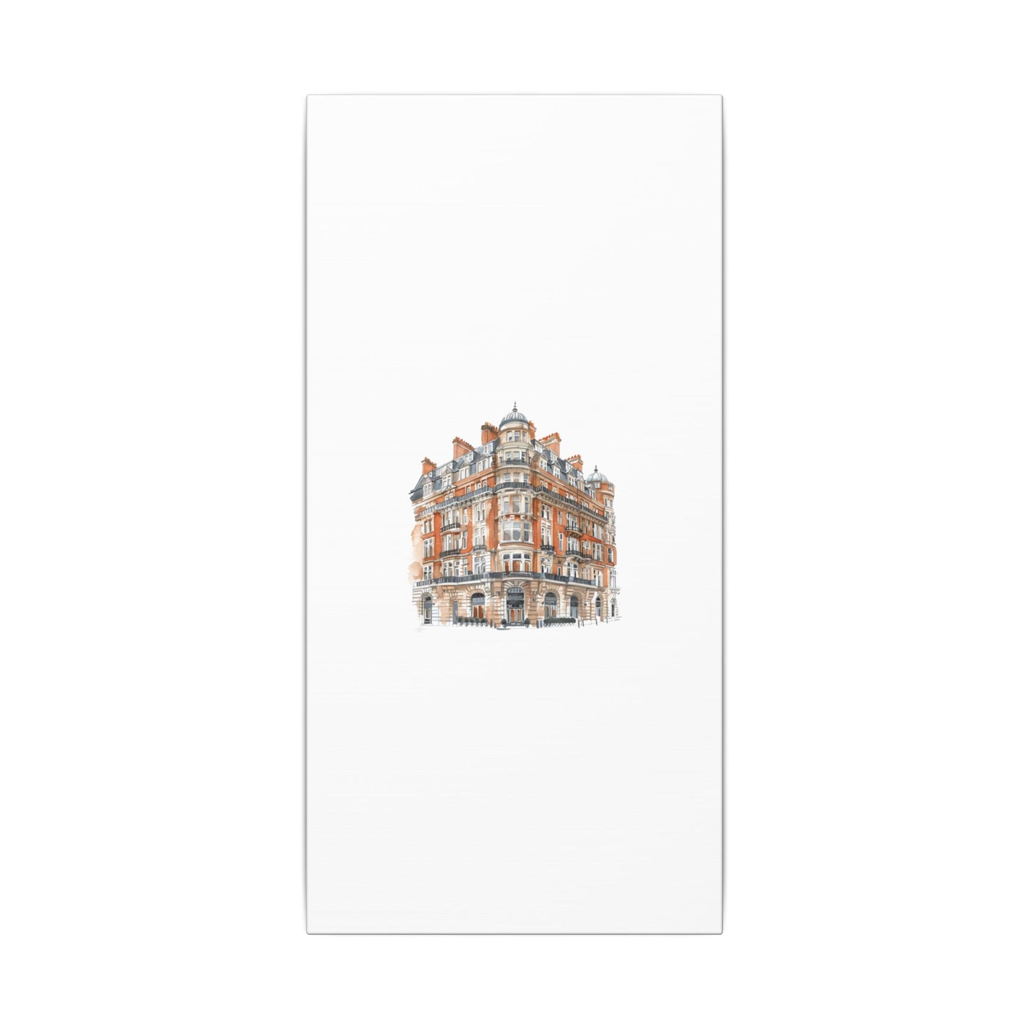 Artistic Matte Canvas Print of Historic Building, Wall Art Decor, Home Interior, Unique Gift, Fine Art, Architecture Lover, Urban Design